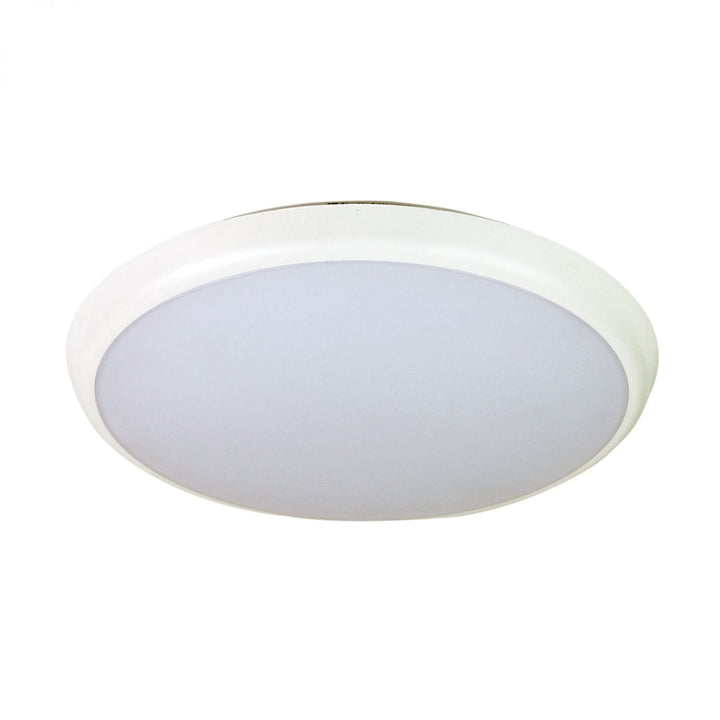 Kore Ceiling Light LED CCT DImmable 300mm White - OL48630WH-LED Oyster Lights-Oriel Lighting