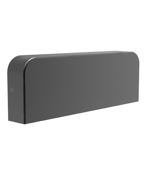KUK Exterior LED Surface Mounted Wall Light Dark Grey 10W 3000K IP54 - KUK1