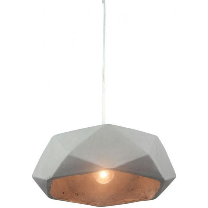 LANCE Concrete Pendant Light-Pendant Light-Dropli