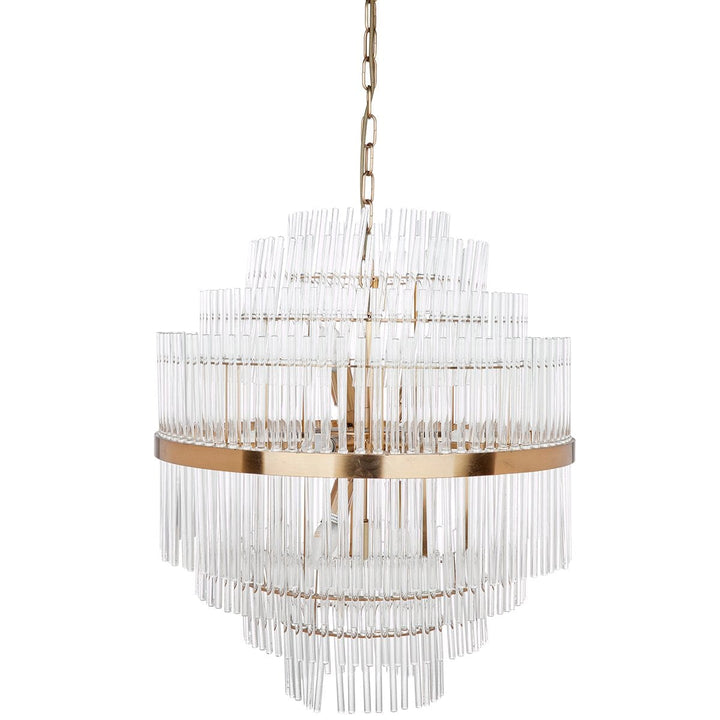Lawrence Pendant - Tall-Chandeliers-Cafe Lighting and Living