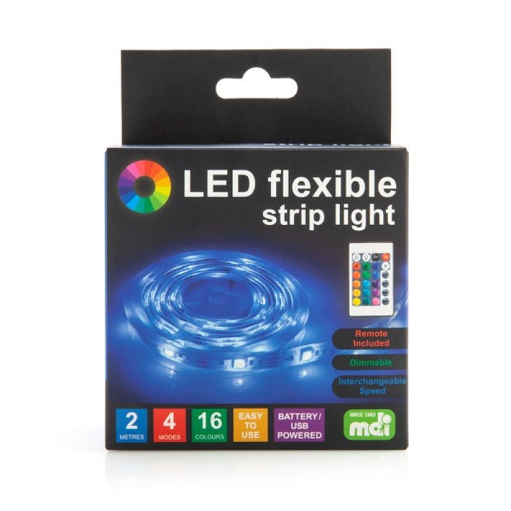 Led Flexible Strip Light Kit - 2 meter-Gift & Novelty > Games-Dropli