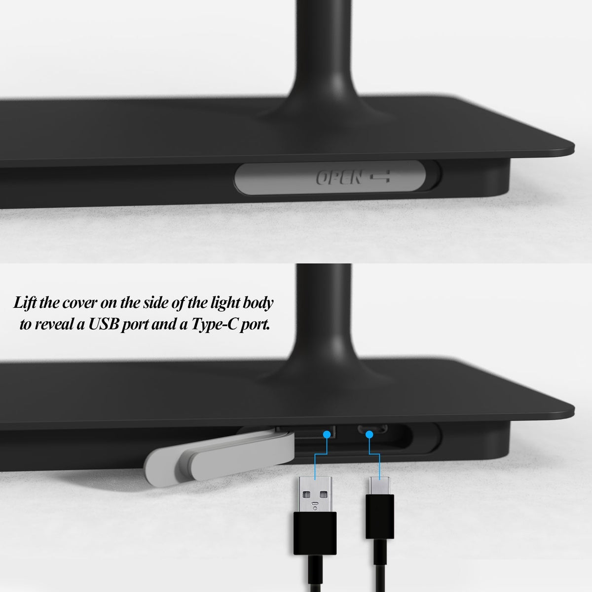 LED Wireless Outdoor touch Dimmable 4000mAh Rechargeable table Light ...