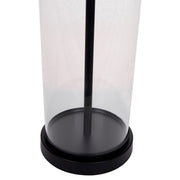 Left Bank Table Lamp - Black w Navy Shade photo 2