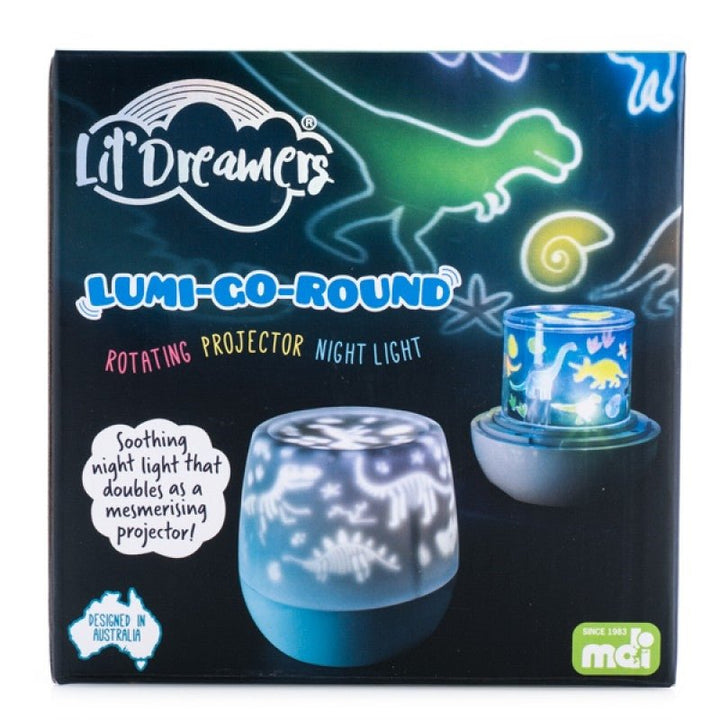 Lil Dreamers Lumi-Go-Round Dino Rotating Projector Light-Gift & Novelty > Games-Dropli