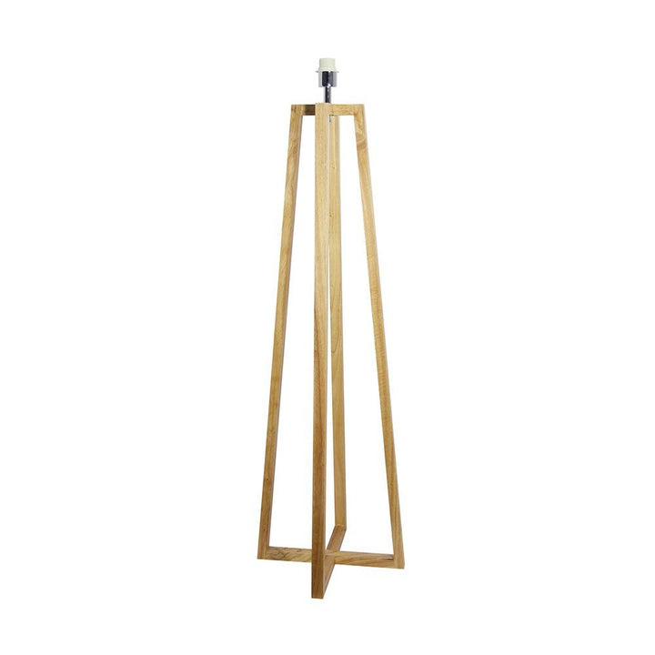 Malmo 1 Light Wooden Floor Lamp Base - OL93513-Floor Lamps-Oriel Lighting