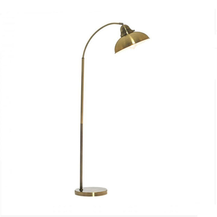 Manor Floor Lamp Weathered Brass - LL-27-0066WB-Floor Lamps-Lexi Lighting