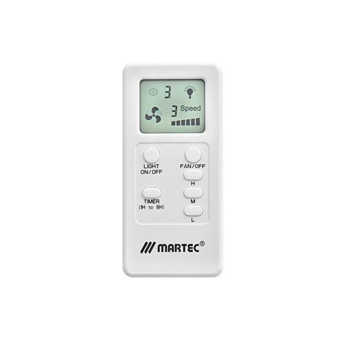 Martec Premium Slimline LCD Ceiling Fan AC Remote Crontrol Martec, Ceiling Fans, mplcds