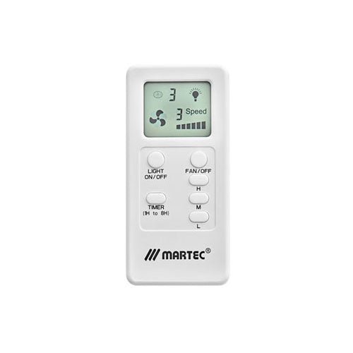 Martec Premium Slimline LCD Ceiling Fan AC Remote Crontrol Martec, Ceiling Fans, mplcds