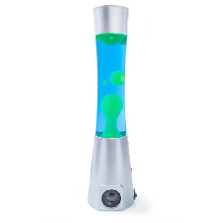 MDI Silver/Blue/Yellow Motion Lamp Bluetooth Speaker