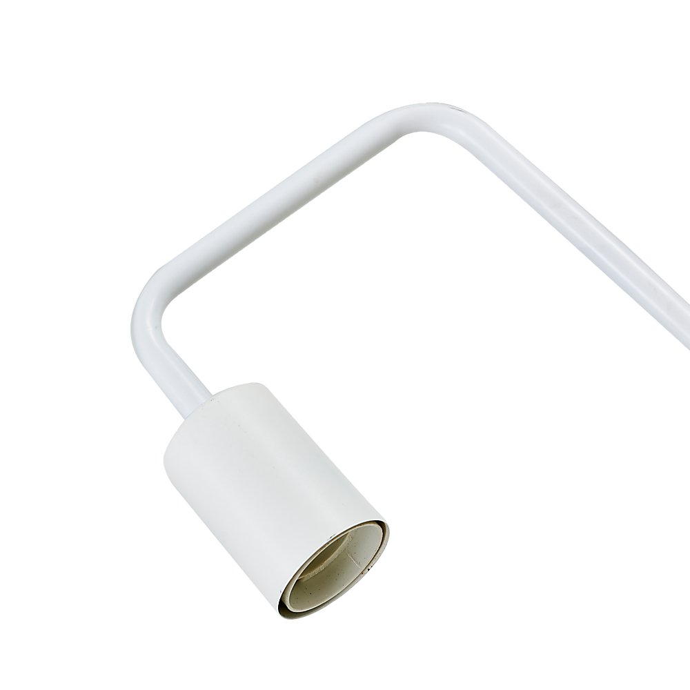 Modern Table lamp Desk Light Base Bedside Bedroom White-Home & Garden > Lighting-Dropli