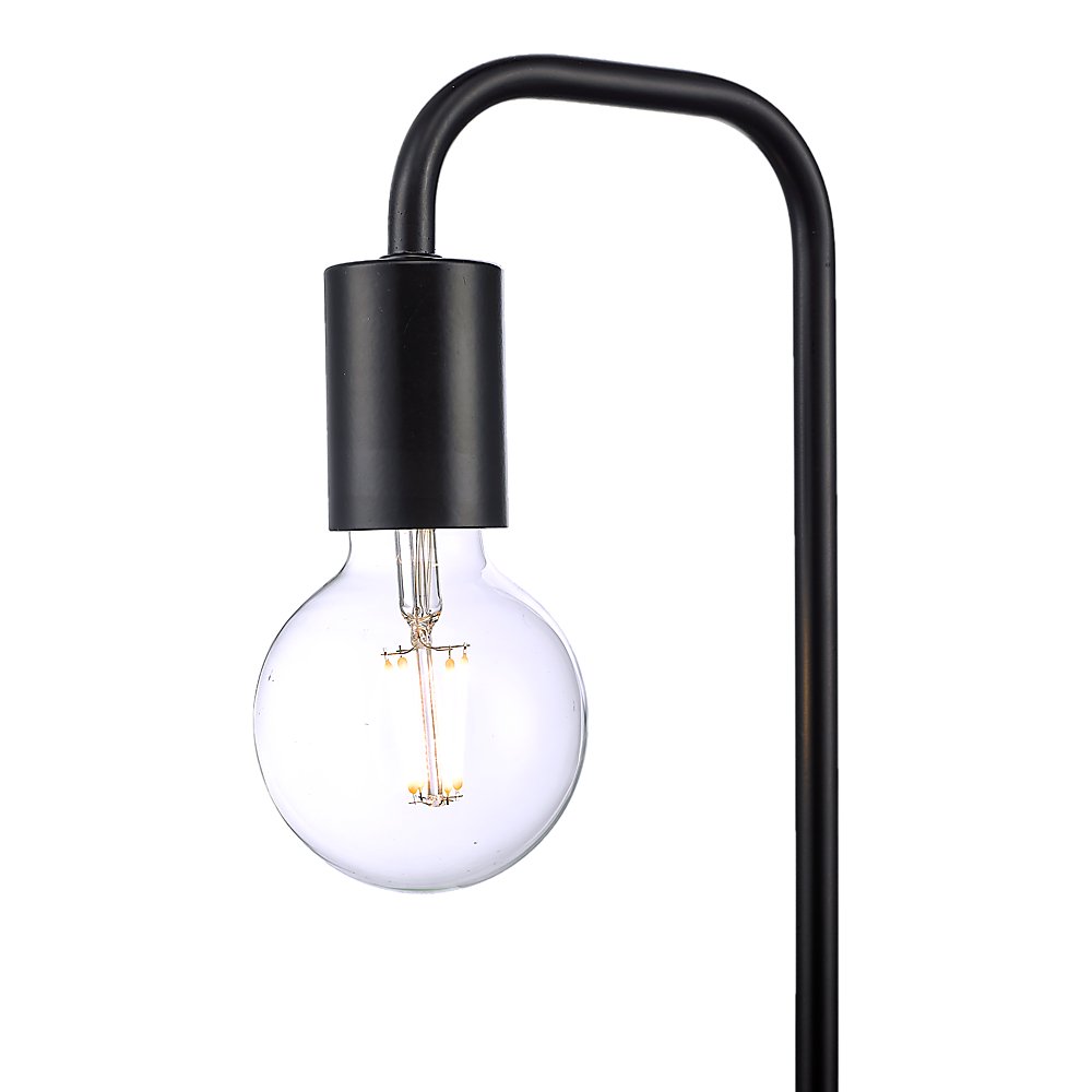 Modern Table lamp Desk Light Timber Base Bedside Bedroom Black-Home & Garden > Lighting-Dropli