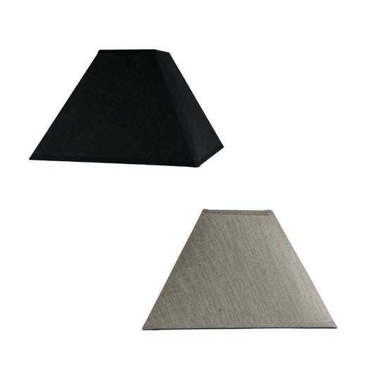 Oriel - 28cm Tapered Square Cotton Shade