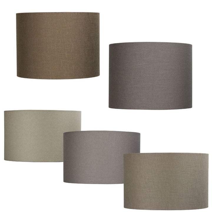 Oriel - Neutral Textured Drum Shade Only Oriel, ACCESSORIES, oriel-shade-neutral-textured-drum-shade-only-table-lamp-base-suspension-required