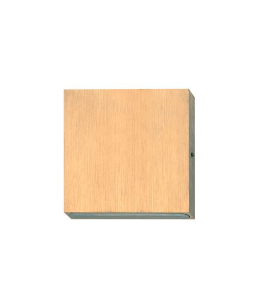PDL 12V LED Exterior Surface Mounted Square Pillar Wall Light 3W 3000K Bronze IP65 - PDL1SQBRZ