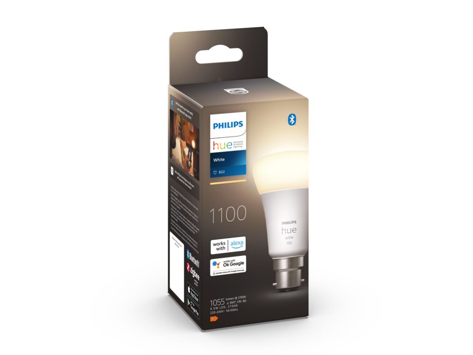 Philips Hue Smart Bulb 9.5W A60 B22 White-Philips Hue-Philips Hue