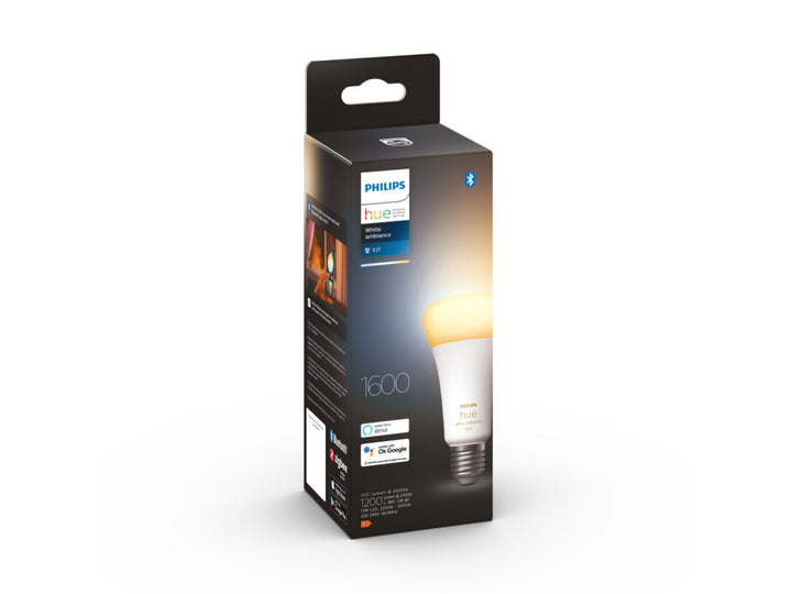 Philips Hue A67 - White Ambiance E27 Globe