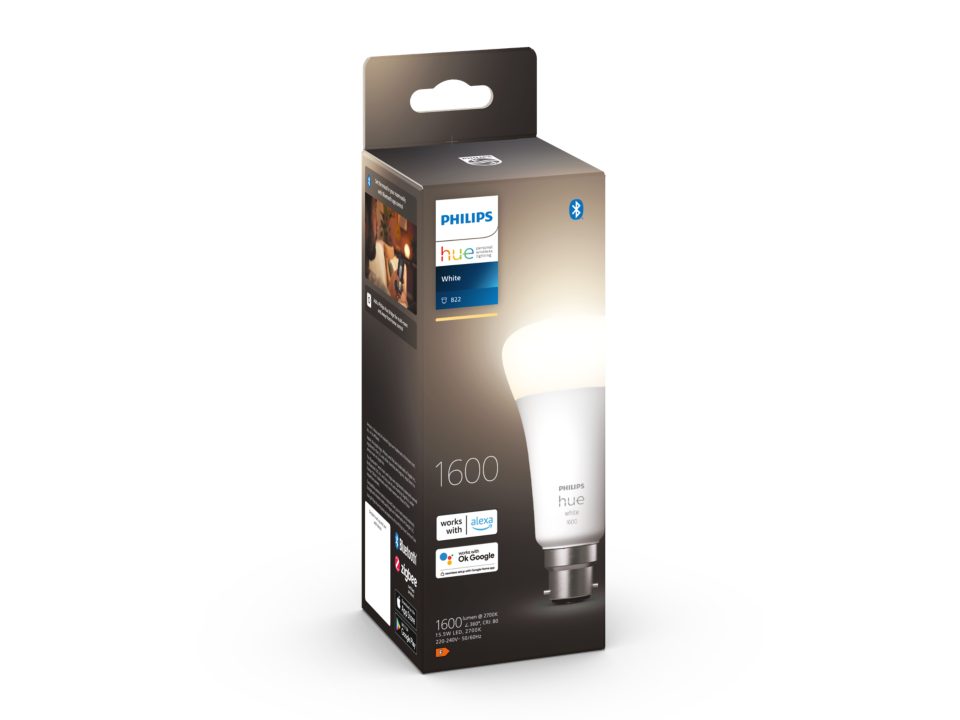 Philips Hue A67 - White Bluetooth B22 Globe