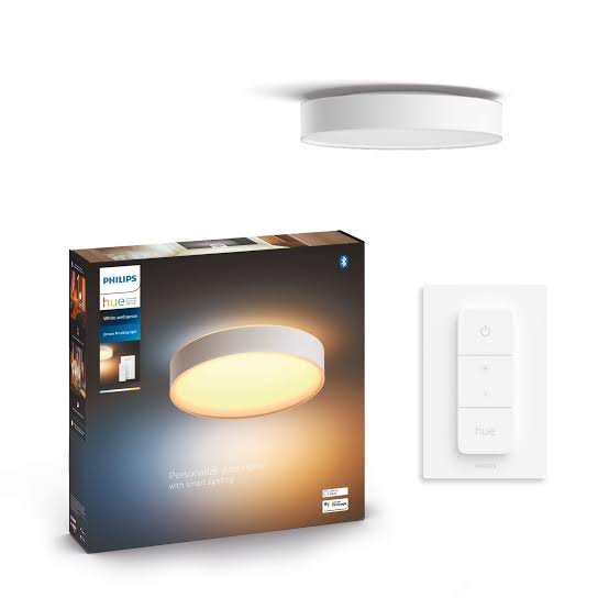 Philips Hue Enrave Ceiling Lamp - Small-Ceiling Light Fixtures-Philips Hue