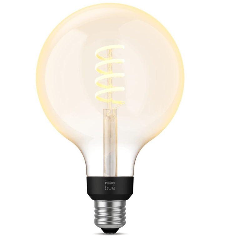 Philips Hue Filament G125 Bulb E27 7W - White Ambiance-HUE Globes-Philips Hue