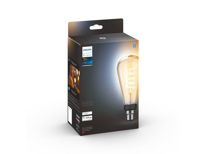 Philips Hue ST72 - White Ambiance B22 Filament Bayonet Globe-HUE Globes-Philips Hue