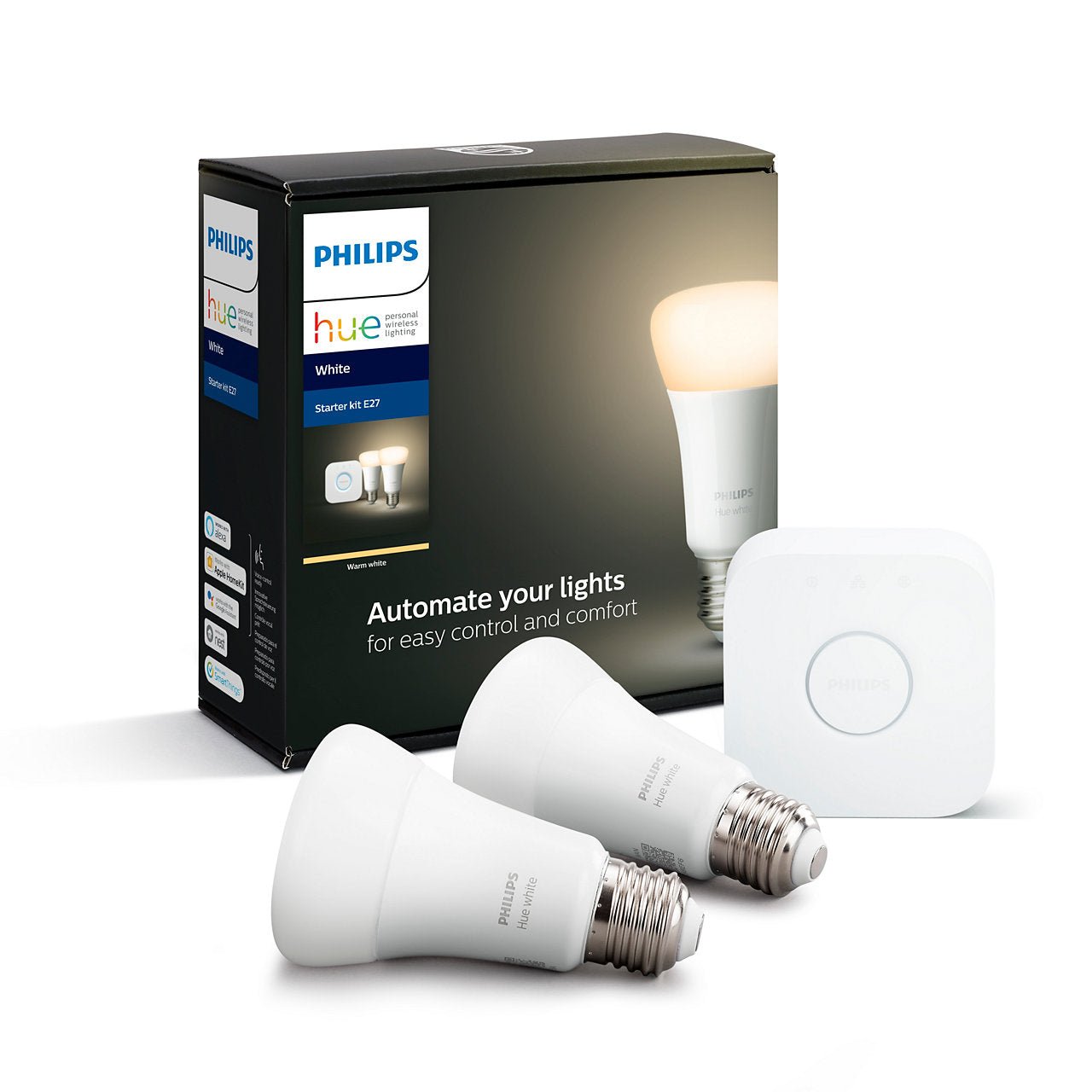 Philips Hue Starter Kit - White - E27 Screw