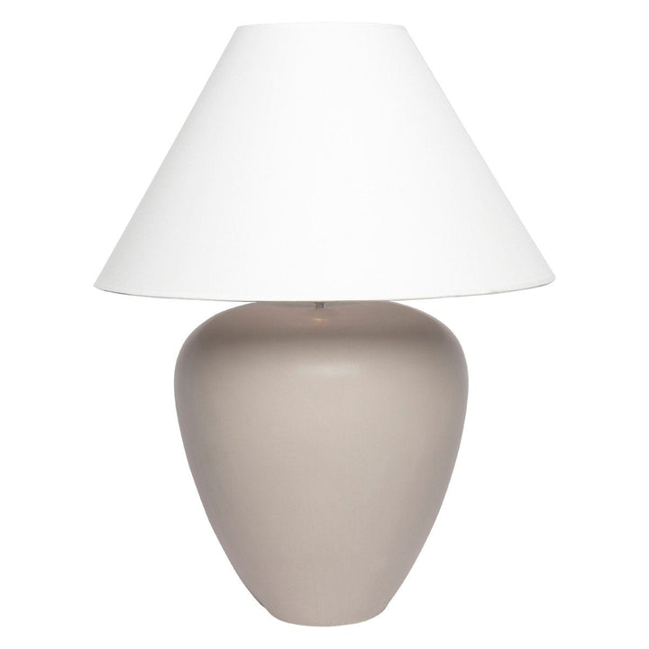 Picasso Table Lamp - Natural w White Shade--Cafe Lighting and Living
