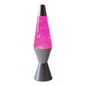 Pink Glitter Lava Lamp