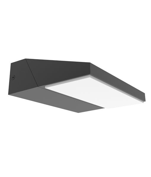 PLANA Exterior LED Adjustable Wall Light Dark Grey 13W 3000K IP65 - PLANA01