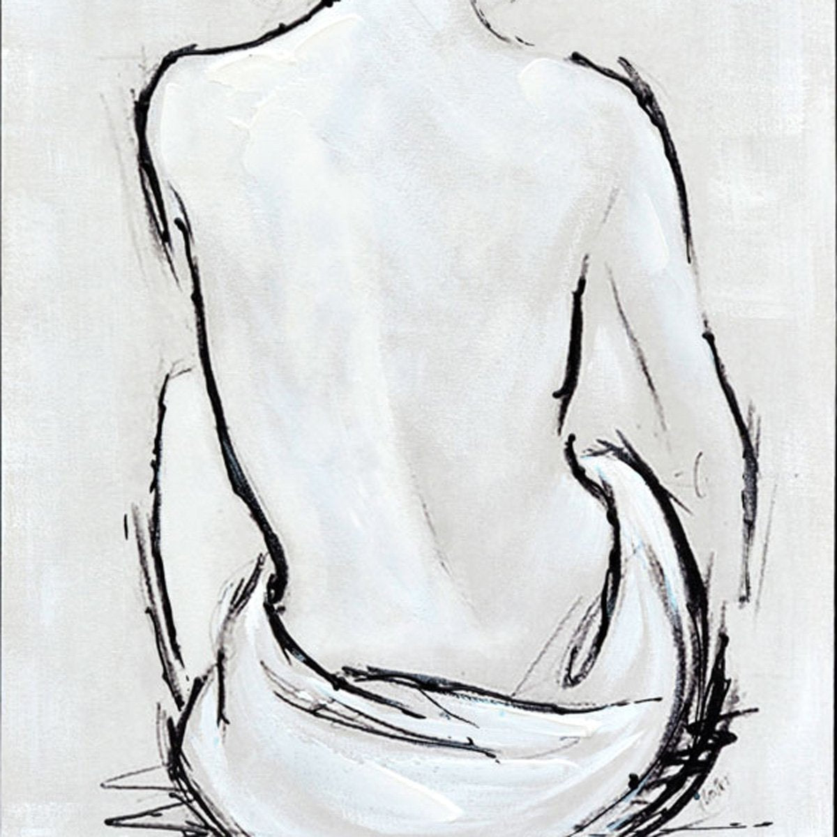 Poised Perfectly Enhanced Canvas Print--Cafe Lighting and Living