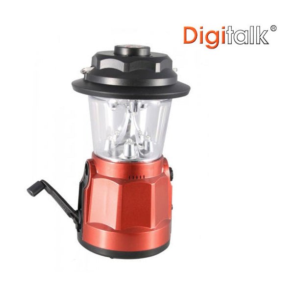 Portable Dynamo LED Lantern Radio with Built-In Compass-Outdoor > Camping-Dropli