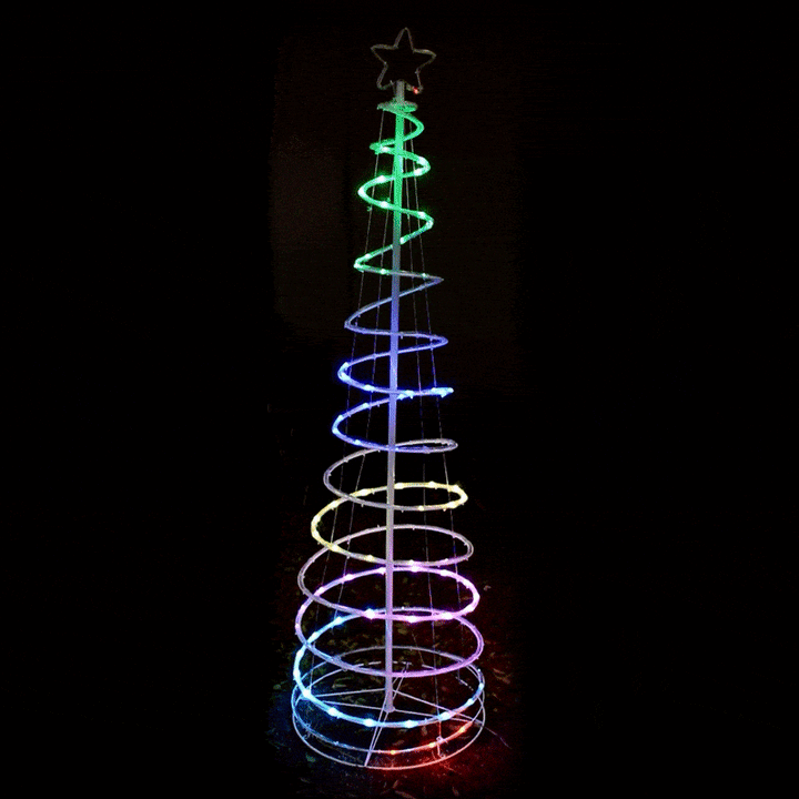 1.8M RGB Spiral Tree-Christmas Tree-Lexi Lighting