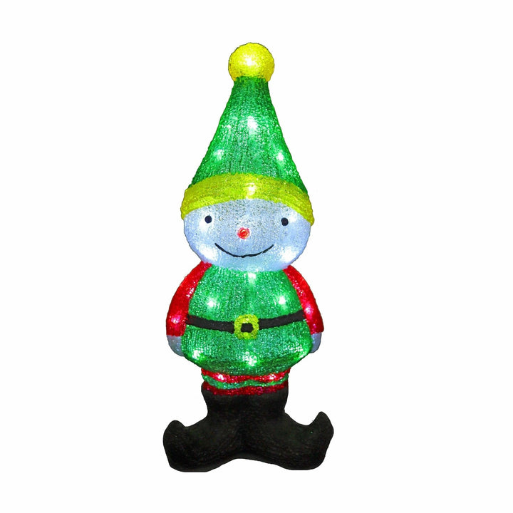 Acrylic Christmas Elf - H48cm-Christmas Figure-Lexi Lighting