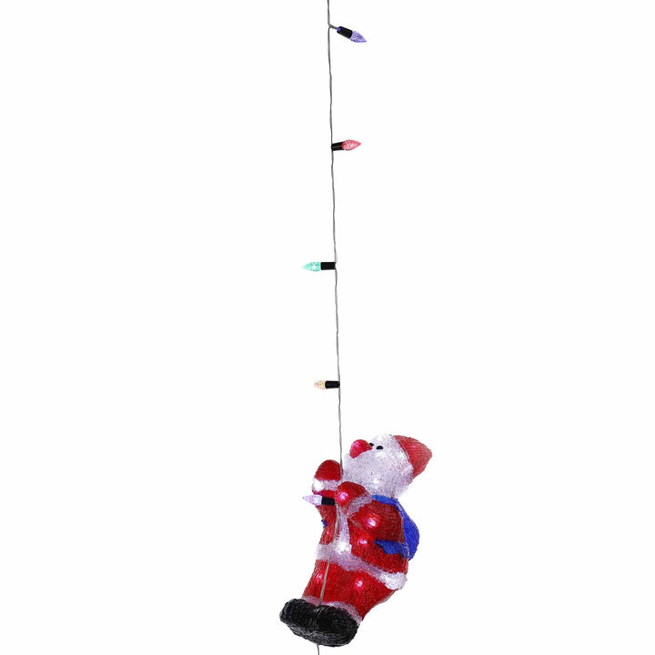 Acrylic Climbing Santa-Christmas Figure-Lexi Lighting