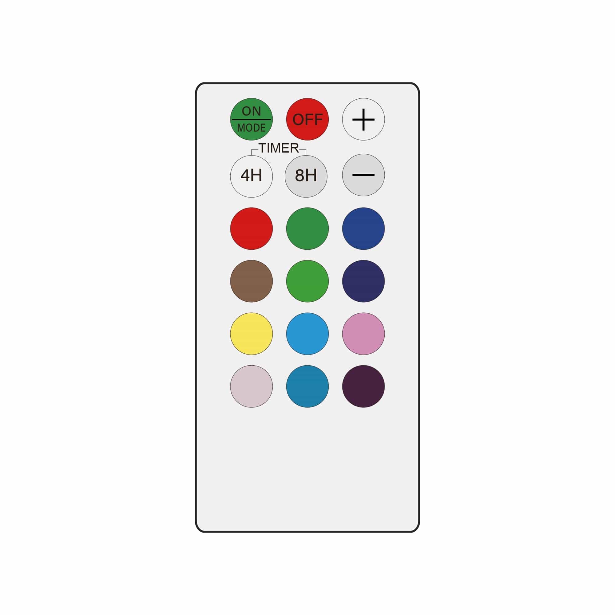 2D RGB Christmas Tree Light Lexi Lighting, Christmas Ceiling&Wall Decoration, pre-order-rgb-christmas-tree-light