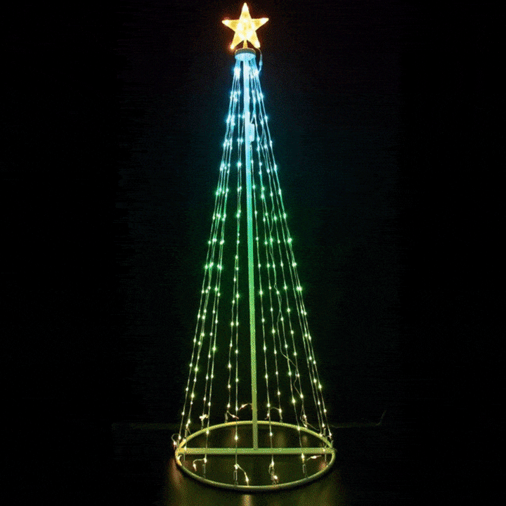 RGB Digital Tree - 3 Size Options-Christmas Tree-Lexi Lighting