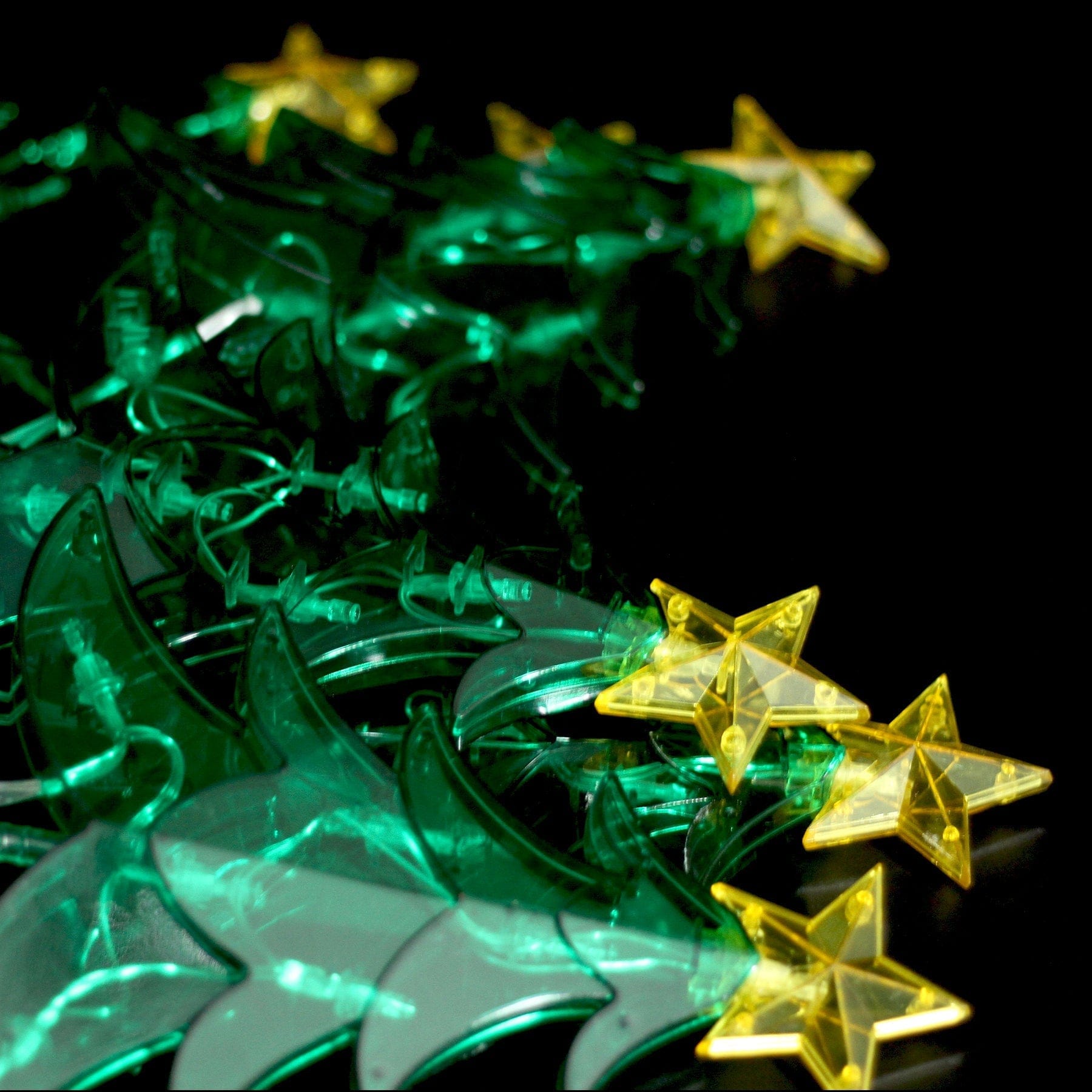 Dual Power Set of 6 LED Tree Stakes-Christmas Path Light-Lexi Lighting