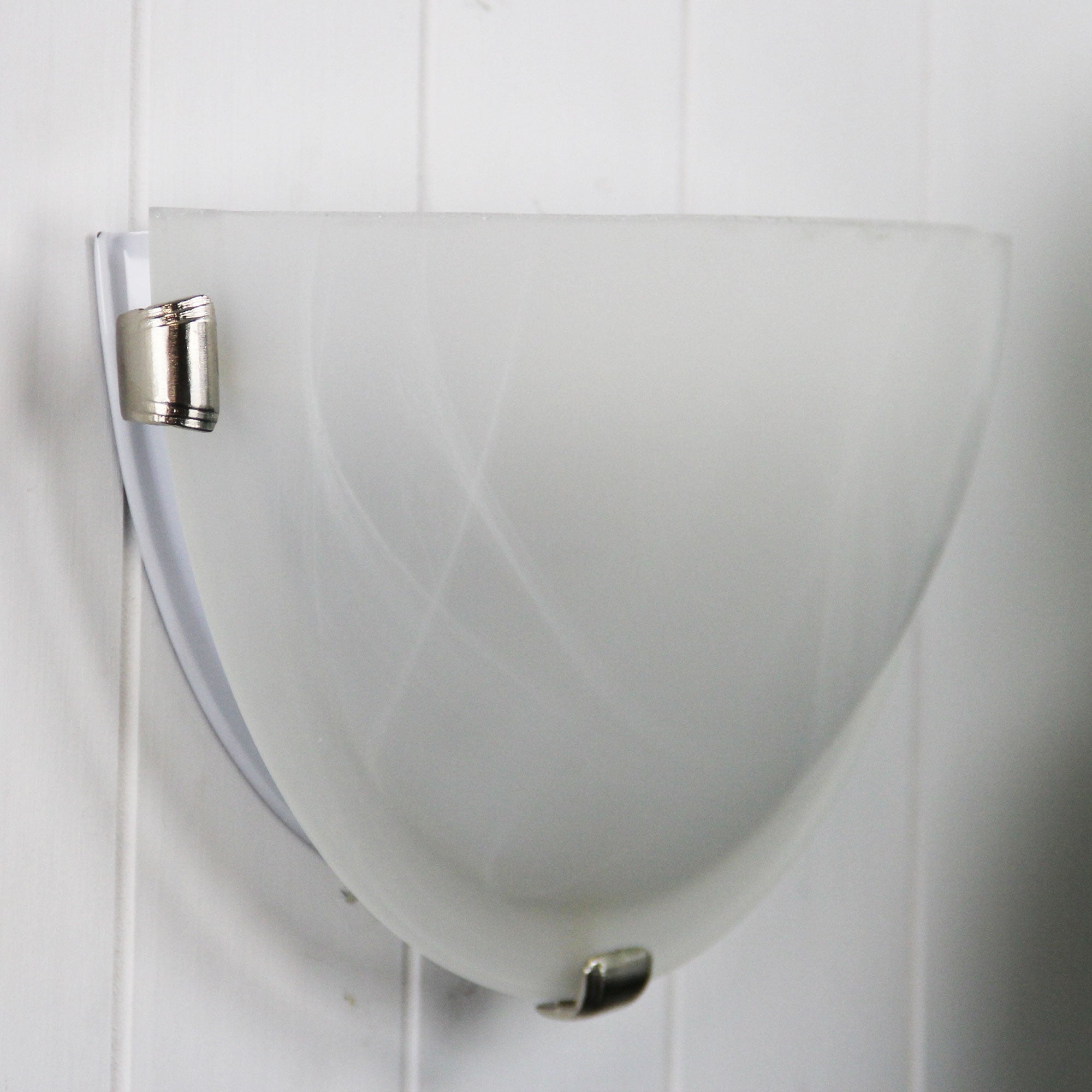 Remo 1 Light Wall Light 300mm Brushed Chrome - OL41340BCH