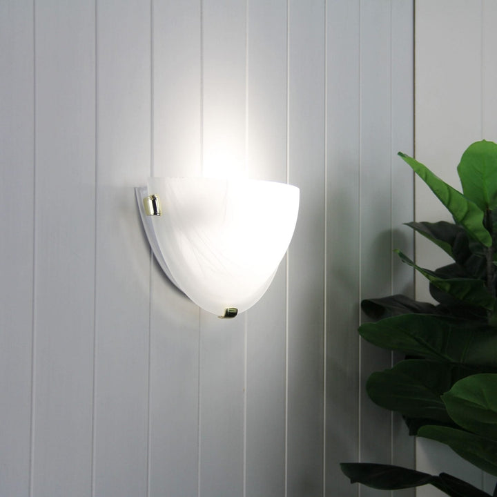 Remo 1 Light Wall Light 300mm Gold - OL41340GD