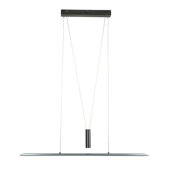 Ricco 24W LED Rise & Fall Brushed Chrome 1050mm - OL60815BC-LED Pendants-Oriel Lighting