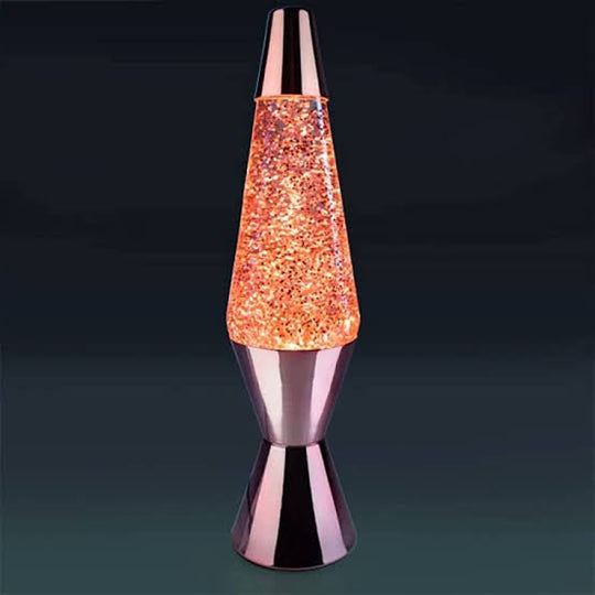 Rose Gold Diamond Motion Glitter Lamp