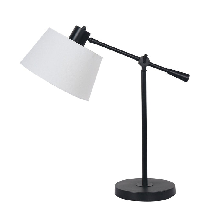 Sarantino Adjustable Metal Table Lamp In Black-Home & Garden > Lighting-Koala Lamps and Lighting