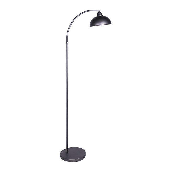 Sarantino Dark Grey Floor Lamp Industrial Chic Adjustable Angle-Home & Garden > Lighting-Koala Lamps and Lighting