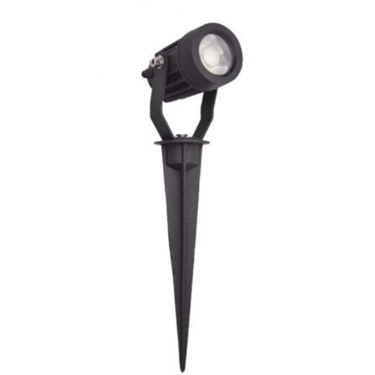 SCENIC Kettle Black Tri-Colour LED Garden Spike