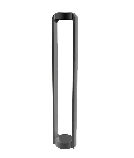 SEKER Exterior LED Bollard Light Dark Grey 13W 3000K IP65 800mm - SEKE ...