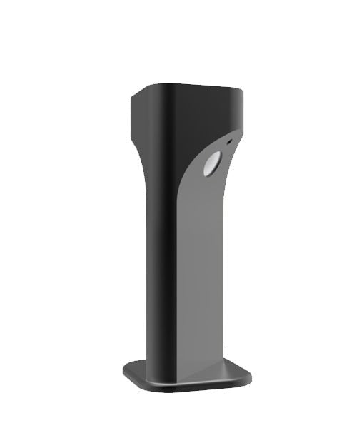 SHU Exterior LED Bollard light Dark Grey 11W 3000K IP65 300mm - SHU2