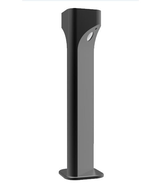 SHU Exterior LED Bollard light Dark Grey 11W 3000K IP65 500mm - SHU3