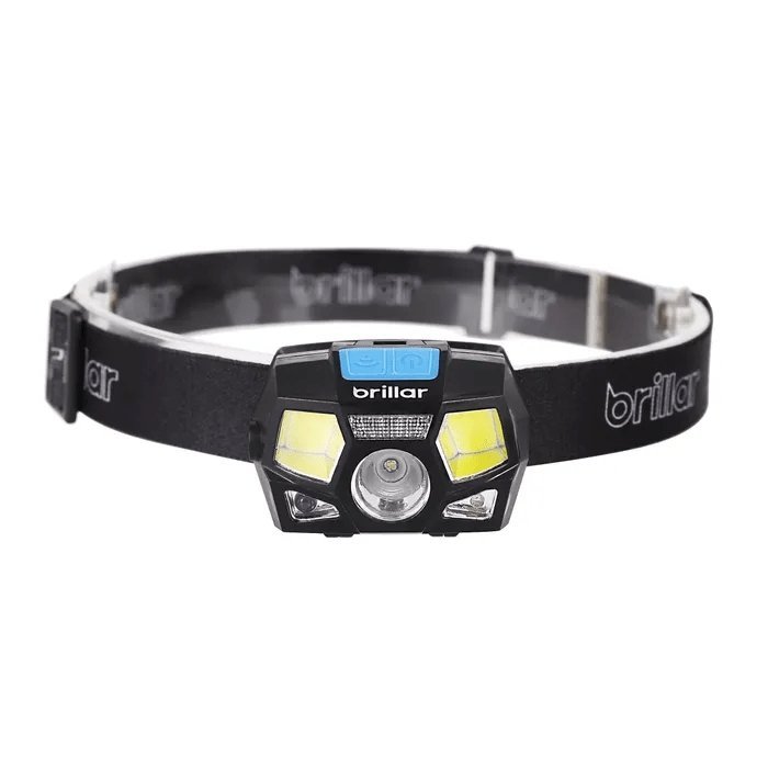 Sixth Sense - 200 Lumen 6 Mode Rechargeable Headlamp-Headlamps-Brillar