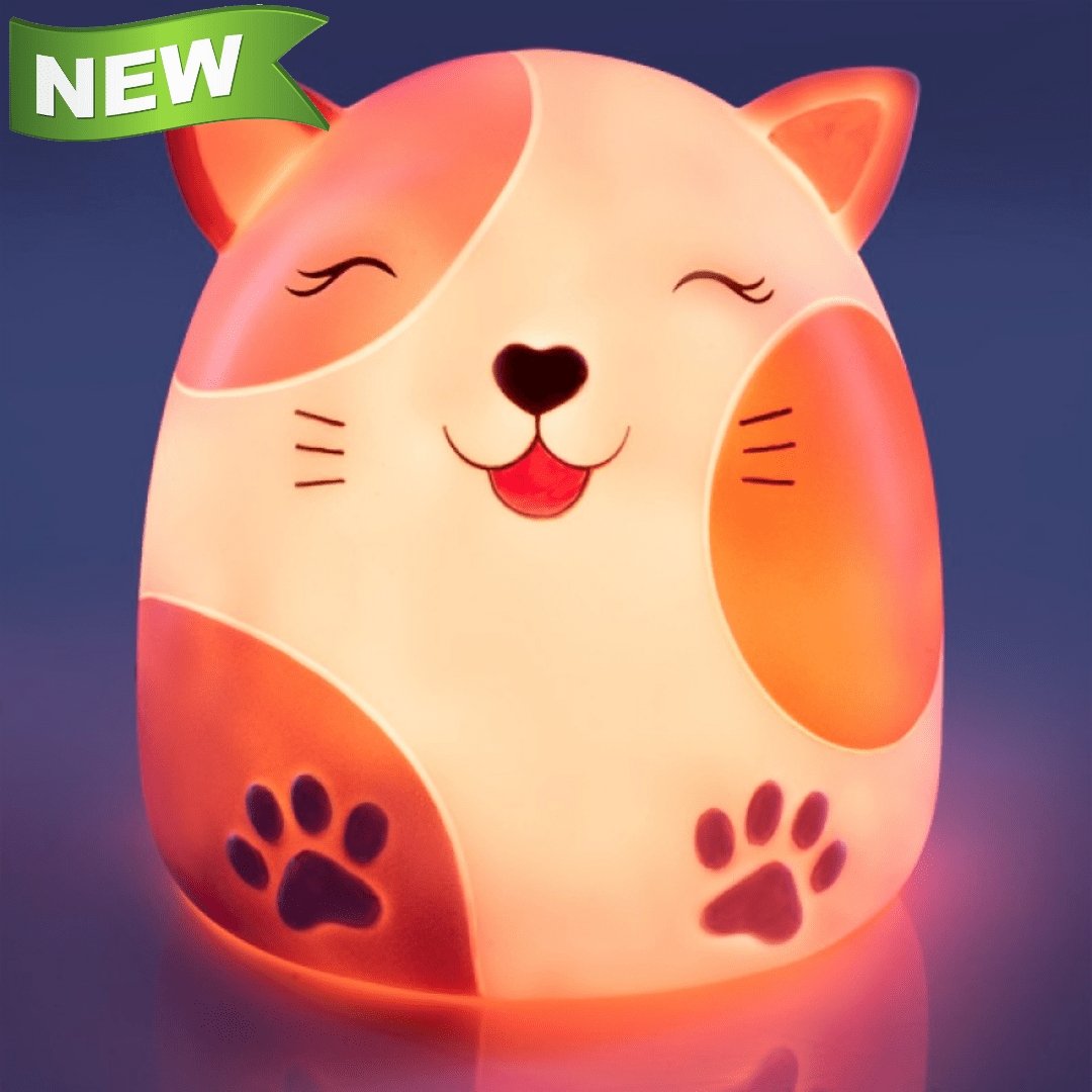 Smoosho's Pals Cat Table Lamp Night Light