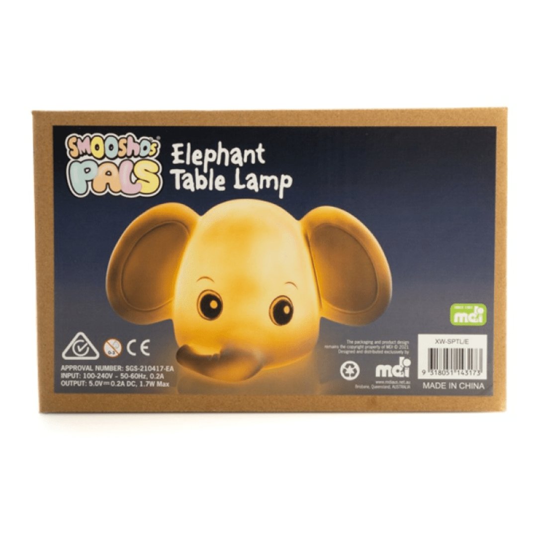 Smoosho's Pals Elephant Table Lamp Night Light