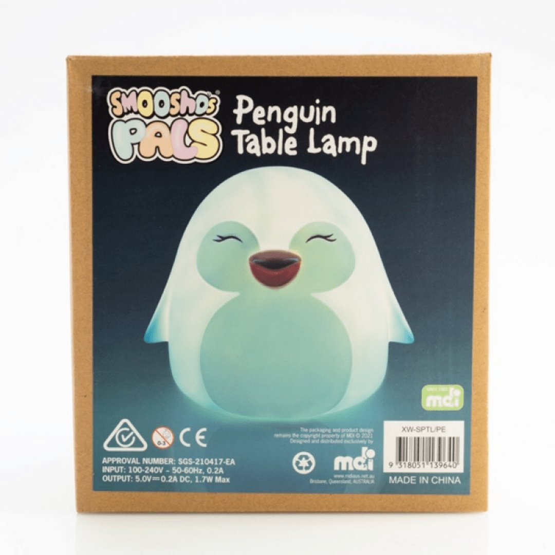 Smoosho's Pals Penguin Table Lamp Night Light